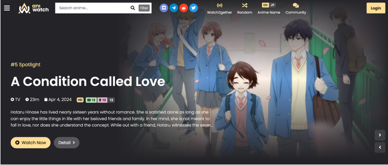 AniWatch KissAnime alternative