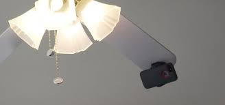 Attach Phone to Ceiling Fan