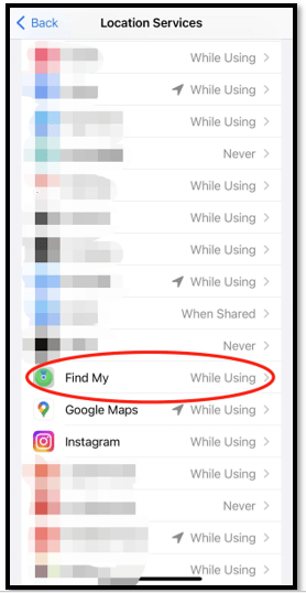 Why is Find My Friends not updating location?