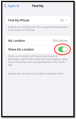 Ensure You Are Logged in to iCloud
