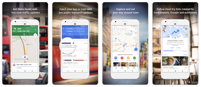 Google Maps app like Life360