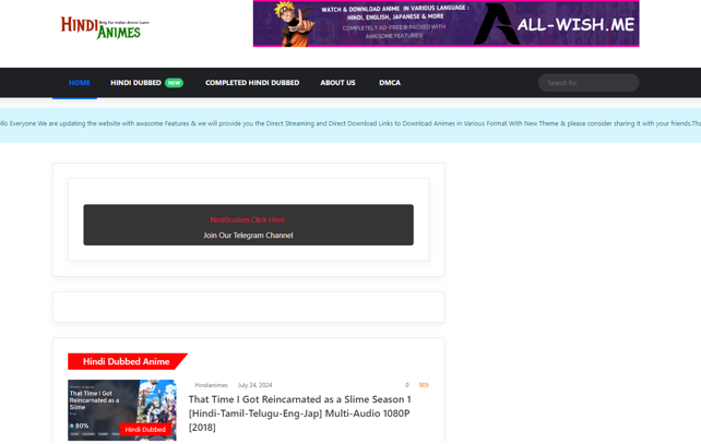 Hindianimes.me anime download website