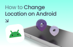 How to change location on Android