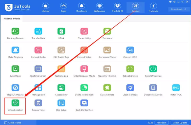 How to Change Location on iOS with 3uTools virtual location 1