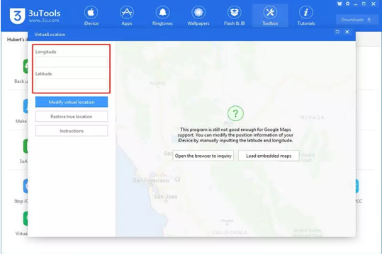 How to Change Location on iOS with 3uTools virtual location 2