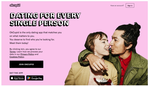Use the OkCupid Web to Change Location