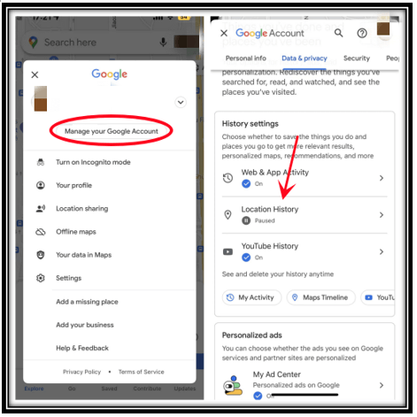 How to Check iPhone Location History with Google Maps