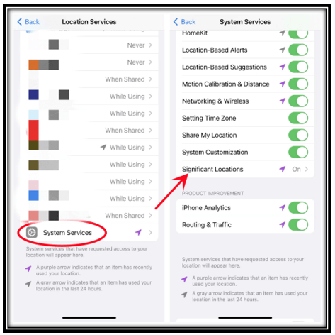 How to Check iPhone Location History using Significant Locations
