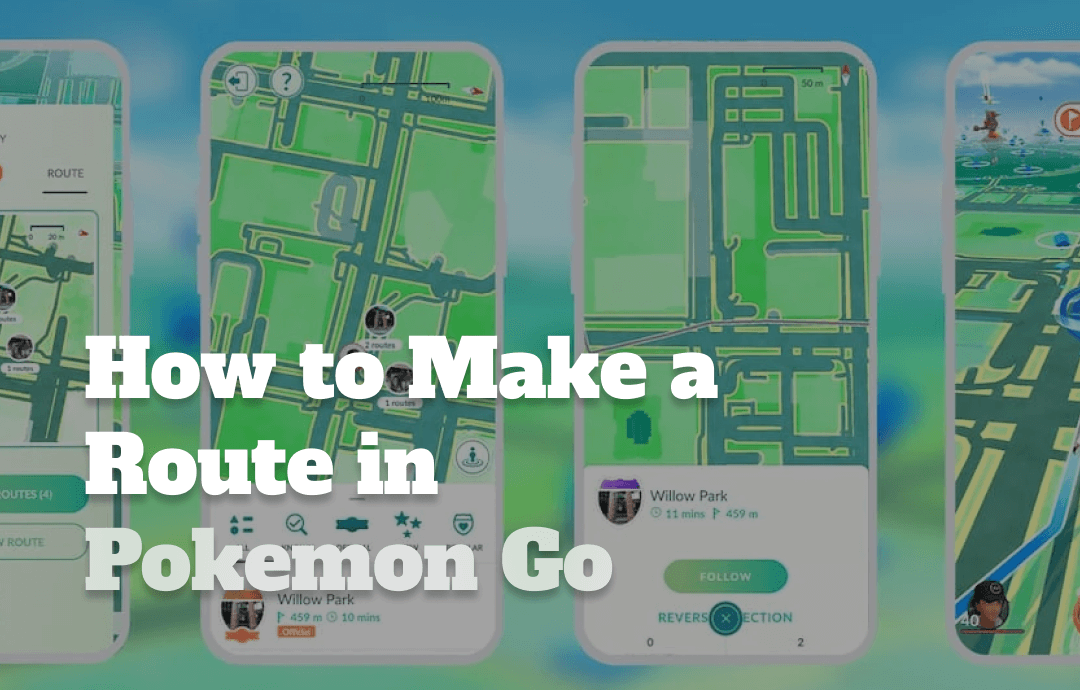 How to create a route in Pokemon Go