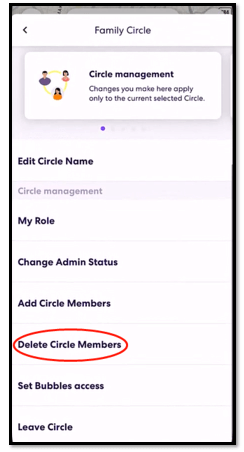 How to Delete a Circle on Life360