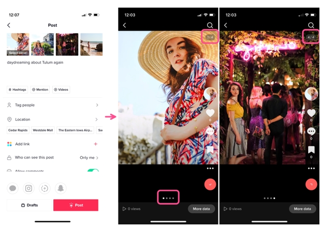Edit TikTok location