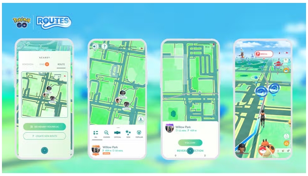 Follow others Pokemon Go routes