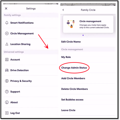 How to Assign a New Admin on Life360