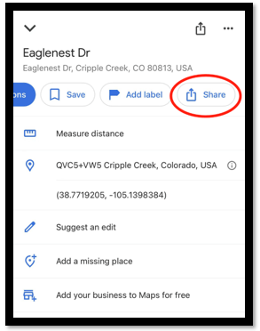 How to Share Location on WhatsApp from Google Maps by Pinning a Location