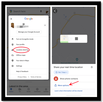 How to Share Live Location on WhatsApp from Google Maps