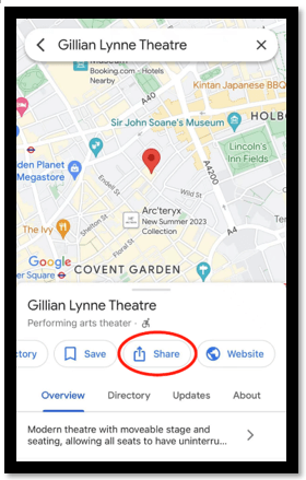 How to Share Location on WhatsApp from Google Maps on iPhone