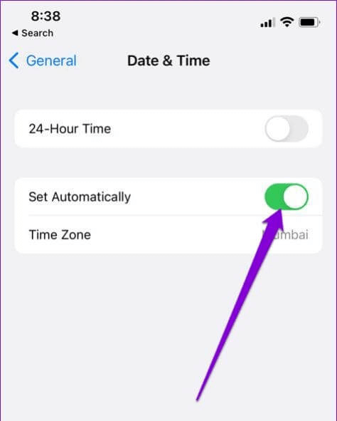 Set Automatically