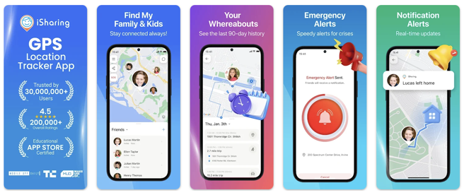iSharing app like Life360