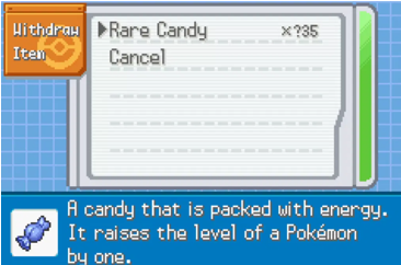Pokemon Dark Worship Rare Candy Cheat