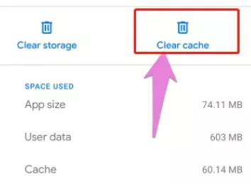 Clear App Data and Cache
