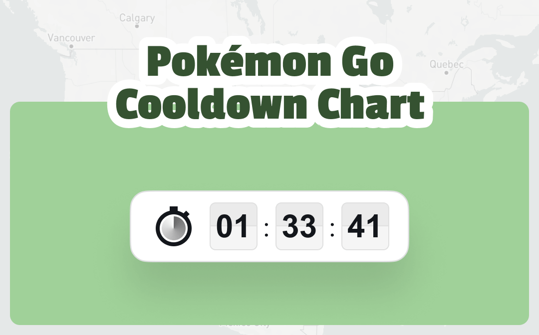 Pokémon Go Cooldown Chart