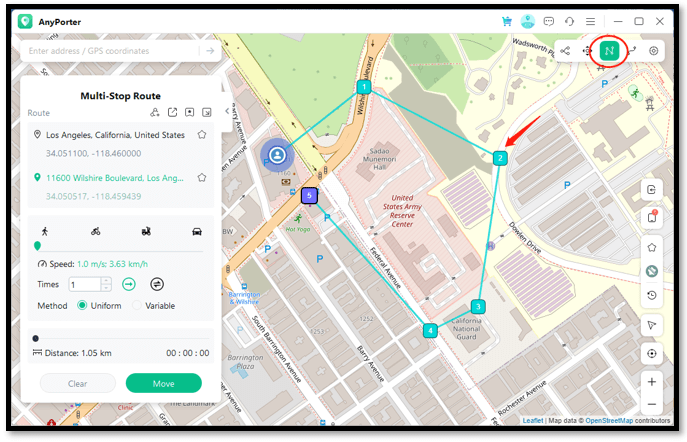 Pokemon GO walking hack - AWZ Anyporter
