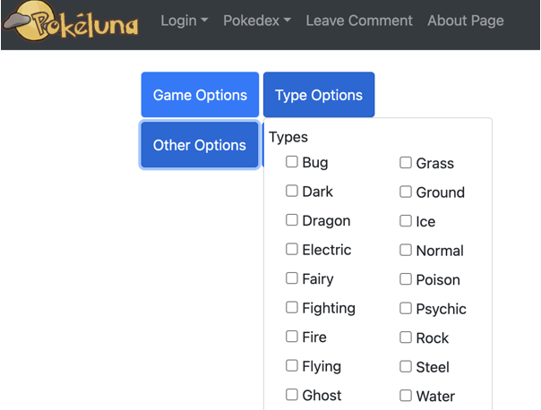 Pokéluna Random Pokemon generator