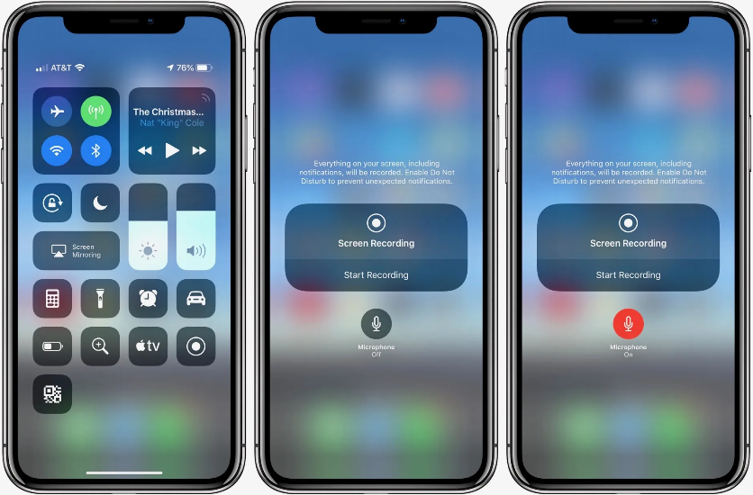 Screen Record on iPhone and Share Videos